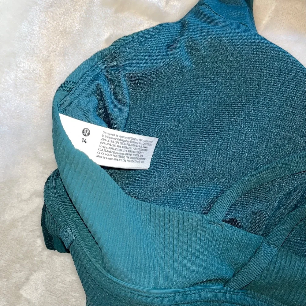 Lululemon Ribbed Energy Longline Bra